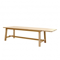 Jedálenský stôl z masívu Dona, 220 cm, dub - 3