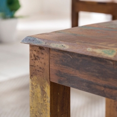 Jedálenský stôl z recyklovaného dreva Kalkutta, 120 cm, mango - 6