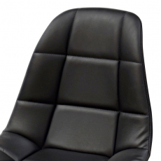 Jedálna stolička Noah (SET 4 ks), čierna - 3