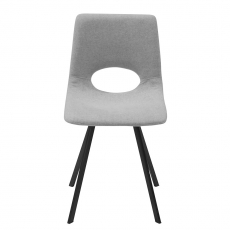 Jedálna stolička Springe (SET 4 ks), svetlo šedá - 4