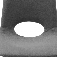 Jedálna stolička Springe (SET 4 ks), tmavo šedá - 4