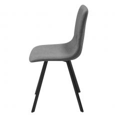 Jedálna stolička Springe (SET 4 ks), tmavo šedá - 5