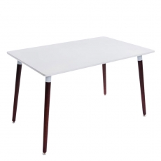 Jedálenský stôl Benet, 120 cm, nohy cappuccino - 1