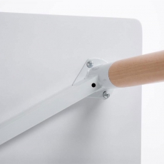 Jedálenský stôl Benet, 120 cm, nohy prírodné - 7