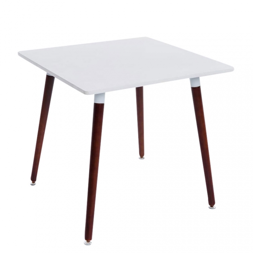 Jedálenský stôl Benet, 80 cm, nohy cappuccino - 1