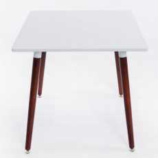 Jedálenský stôl Benet, 80 cm, nohy cappuccino - 2