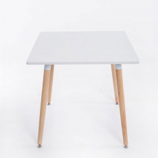 Jedálenský stôl Benet, 80 cm, nohy prírodné - 2