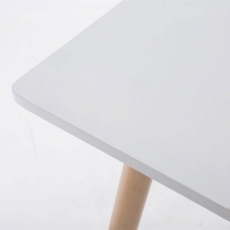 Jedálenský stôl Benet, 80 cm, nohy prírodné - 4