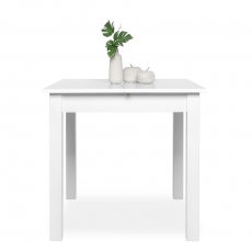 Jedálenský stôl rozkladací Kronborg, 120 cm, biela - 3