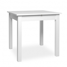 Jedálenský stôl rozkladací Kronborg, 120 cm, biela - 5