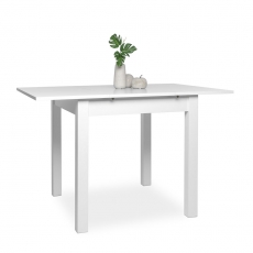 Jedálenský stôl rozkladací Kronborg, 120 cm, biela - 2