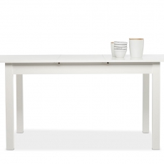 Jedálenský stôl rozkladací Kronborg, 160 cm, biela - 2
