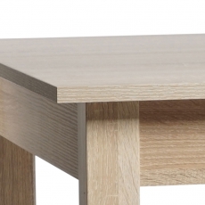 Jedálnský stôl rozkladací Kronborg, 160 cm, dub - 6