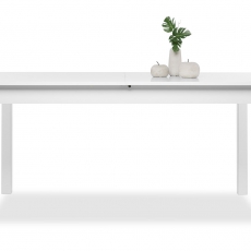 Jedálny stôl rozkladací Kronborg, 200 cm, biela - 3