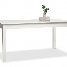 Jedálny stôl rozkladací Kronborg, 200 cm, biela - 1