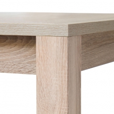 Jedálny stôl rozkladací Longy, 240 cm, dub - 7