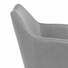 Konferenční židle Marte otočná, šedá - 10