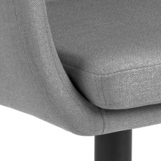 Konferenční židle Marte otočná, šedá - 4