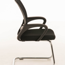 Jednací židle Eureka, černá - 3