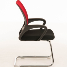 Jednací židle Eureka, červená - 3