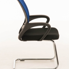 Jednací židle Eureka, modrá - 3