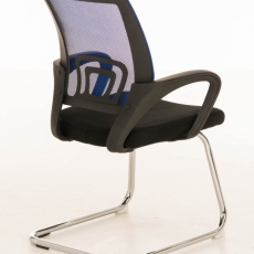 Jednací židle Eureka, modrá - 4