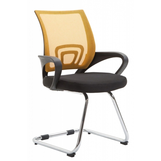 Jednací židle Eureka, žlutá - 1