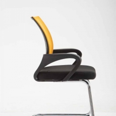 Jednací židle Eureka, žlutá - 3