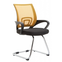 Jednací židle Eureka, žlutá