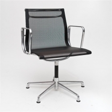 Konferenční židle Magnum, síťovina, černá - 2