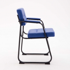 Konferenční židle s područkami Landet kůže - 11