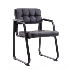 Konferenční židle s područkami Landet kůže - 8