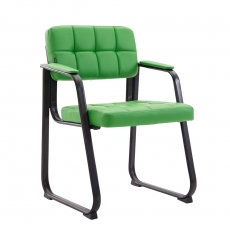 Konferenční židle s područkami Landet kůže - 5