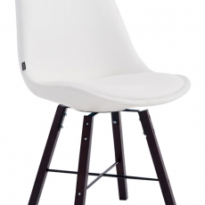 Jídelní čalouněná židle Cayen, nohy cappuccino - 3