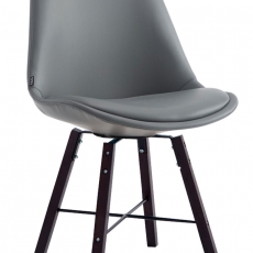 Jídelní čalouněná židle Cayen, nohy cappuccino - 6