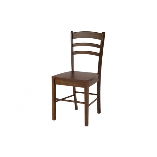 Jídelní dřevěná židle Albina, ořech - 1