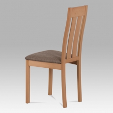 Jídelní dřevěná židle Bulky, buk/hnědá - 2