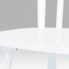 Jídelní dřevěná židle Place, bílá - 5