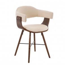 Konferenční / jídelní židle dřevěná Dancer II. (SET 2 ks) - 2