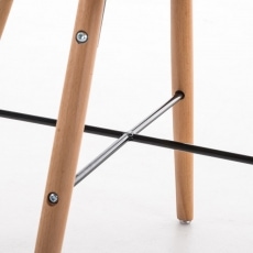 Konferenční / jídelní židle dřevěná Dancer (SET 2 ks) - 5