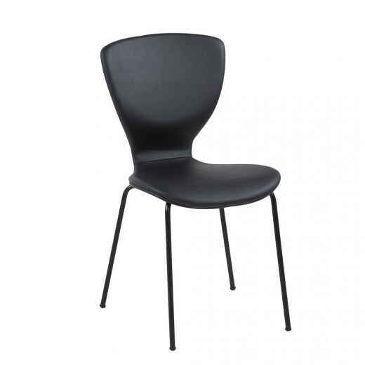 Konferenční / jídelní židle Greta (SET 4 ks), černá - 1