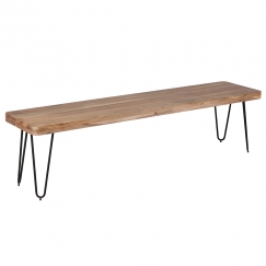 Jídelní lavice Bagli, 180 cm, masiv akát