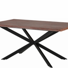 Jídelní stůl Adrie, 160 cm, tmavě hnědá - 1
