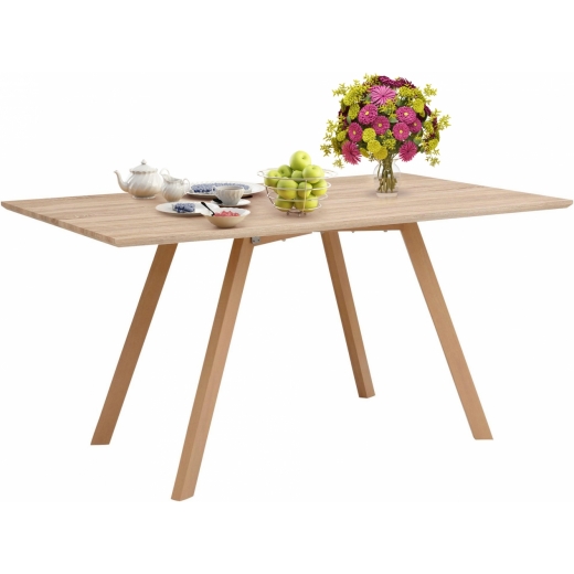 Jídelní stůl Alex, 120 cm, dub - 1