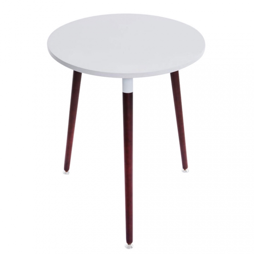 Jídelní stůl Benet kulatý, 60 cm, nohy cappuccino - 1