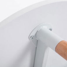 Jídelní stůl Benet kulatý, 60 cm, nohy přírodní - 4