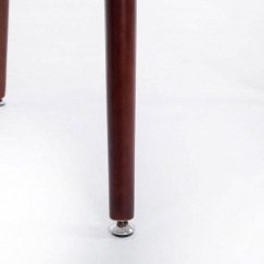 Jídelní stůl Benet kulatý, 80 cm, nohy cappuccino