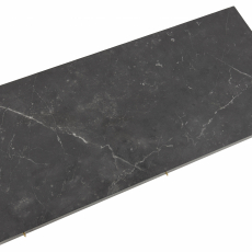 Jídelní stůl Bicca, 170-250 cm, černá - 8