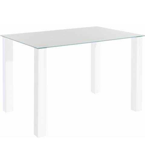 Jídelní stůl Dant, 120 cm, bílá