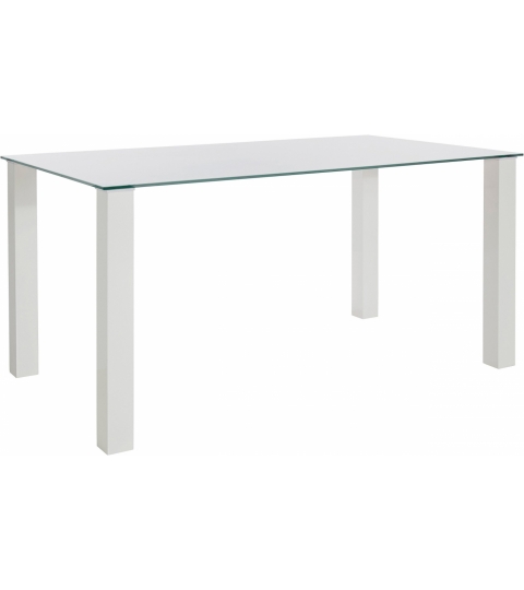 Jídelní stůl Dant, 160 cm, bílá     